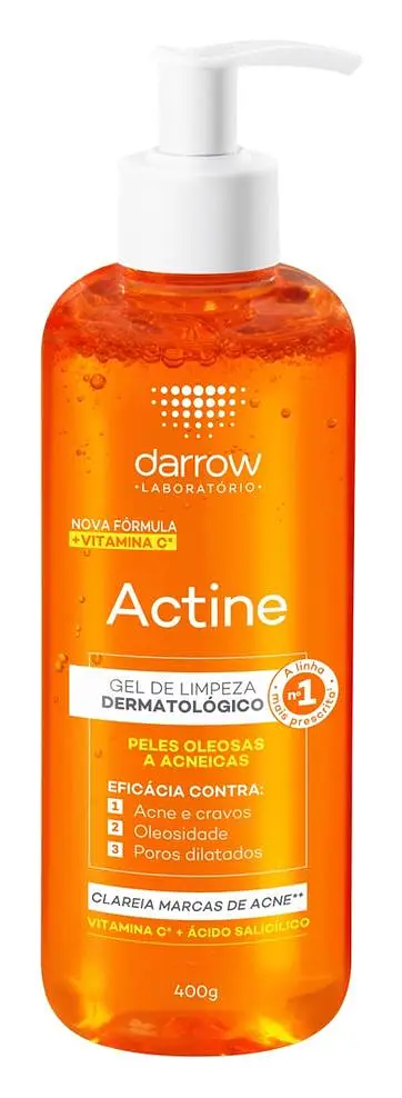 Darrow Actine Control Gel De Limpeza