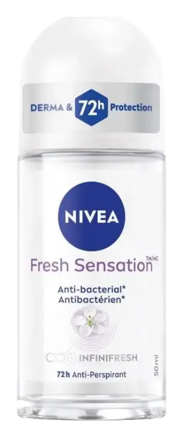 Nivea Fresh Sensation Anti-Bacterial 72h Anti-Perspirant Deodorant Roll-On