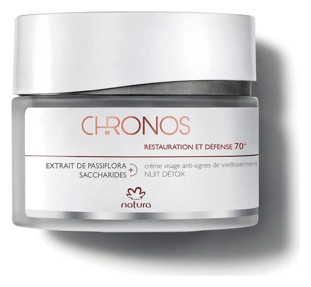 Natura Creme Para O Rosto 70+ Noite Antirrugas - Chronos