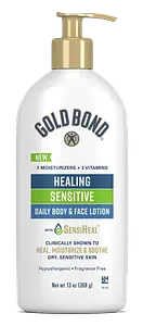 Gold Bond Healing Sensitive Daily Body & Face Lotion