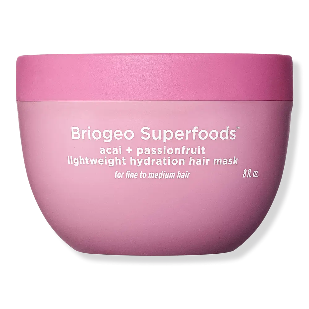 BrioGeo Superfoods Acai + Passionfruit Lightweight Hydration Hair Mask