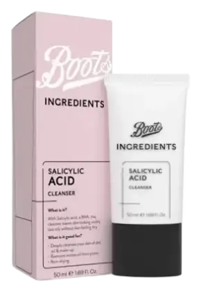 Boots Ingredients Salicylic Acid Cleanser