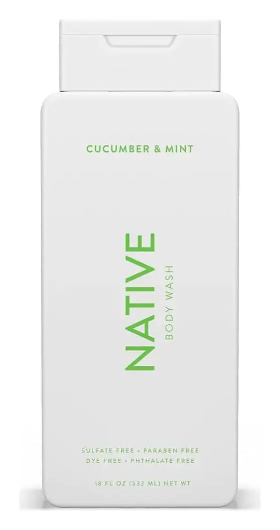 Native Body Wash Cucumber & Mint