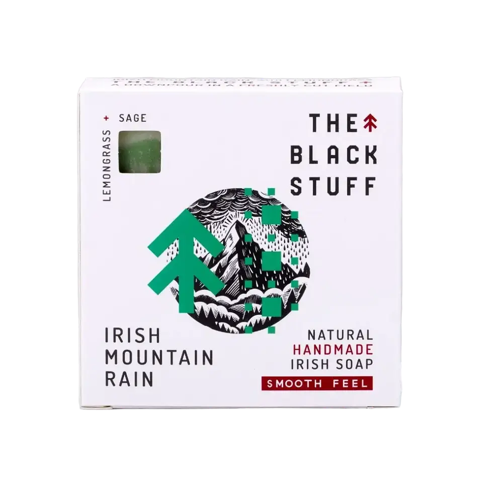 The Black Stuff Irish Mountain Rain Natural Handmade Irish Soap