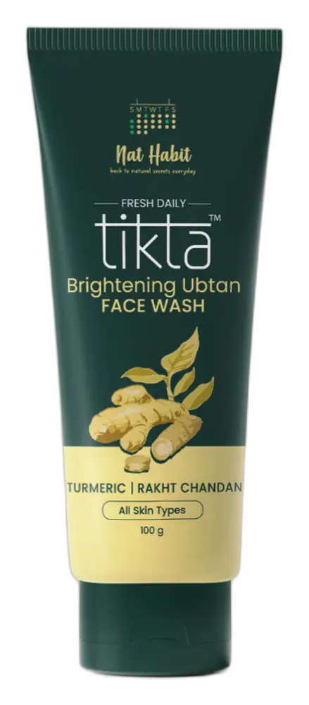 Nat Habit Brightening Ubtan Tikta Face Wash
