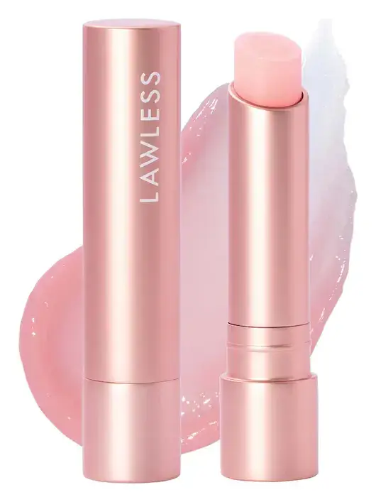 Lawless Forget The Filler Lip Plumping Line Smoothing Tinted Balm Stick Pink Marshmallow