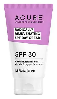Acure Radically Rejuvenating Day Cream Facial Moisturizers - SPF 30
