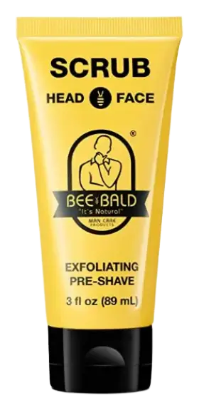 Bee Bald Scrub Exfoliating Pre-Shave