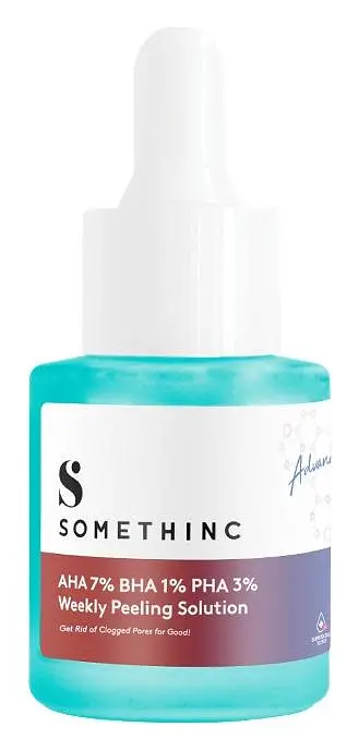 Somethinc AHA 7%, BHA 1%, PHA 3% Weekly Peeling Solution