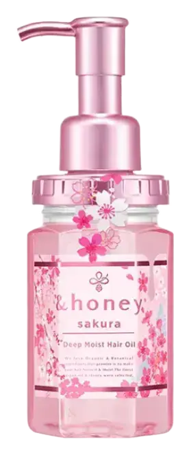 &Honey Deep Moist Sakura Hair Oil