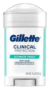 Gillette Clinical Protection Soft Solid Antiperspirant & Deodorant Ultimate Fresh
