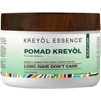 Kreyòl Essence Pomad Kreyòl: Natural Scalp Balm Treatment