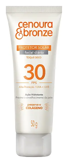 Cenoura And Bronze Protetor Facial SPF 30