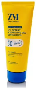 Zayn and Myza UV Expert Hydrating Gel Sunscreen SPF 50 PA+++