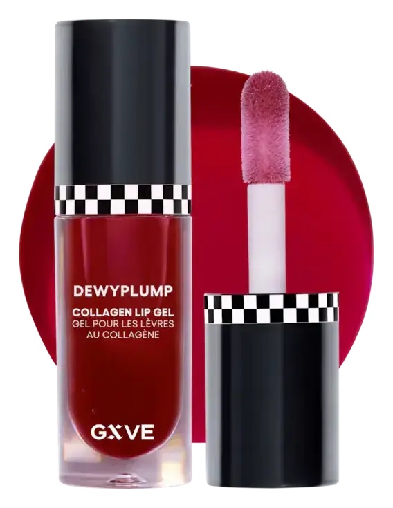 GXVE Beauty Dewyplump Collagen Lip Gel Nightshade
