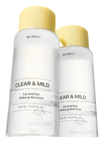 Wisely Clear & Mild Lip And Eye Makeup Remover