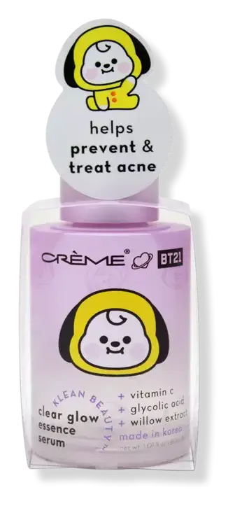 The Creme Shop BT21 BABY CHIMMY Clear Glow Essence Serum Klean Beauty