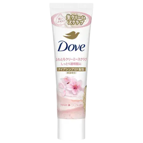 Dove Fluffy Cream Scrub Sakura & Musk