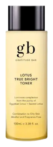 Gratitude Bar Lotus True Bright Toner