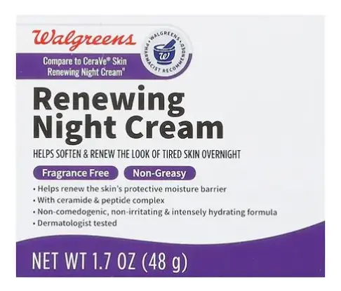Walgreens Renewing Night Cream