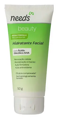 Needs Hidratante Facial Com Acido Glicólico