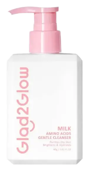 Glad2Glow Milk Amino Acids Gentle Cleanser
