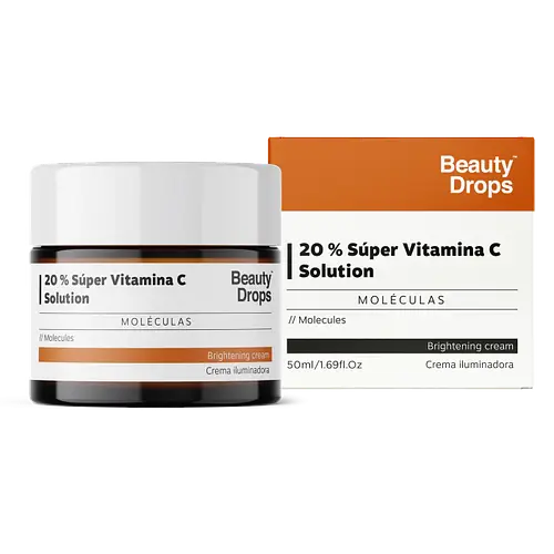 beauty drops 20% Súper Vitamina C Solution Molecules Brightening Cream