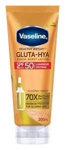 Vaseline Gluta-Hya Serum Burst Luminous Defense Sunscreen SPF 50 Indonesia
