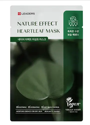 LEADERS Nature Effect Mask Heartleaf