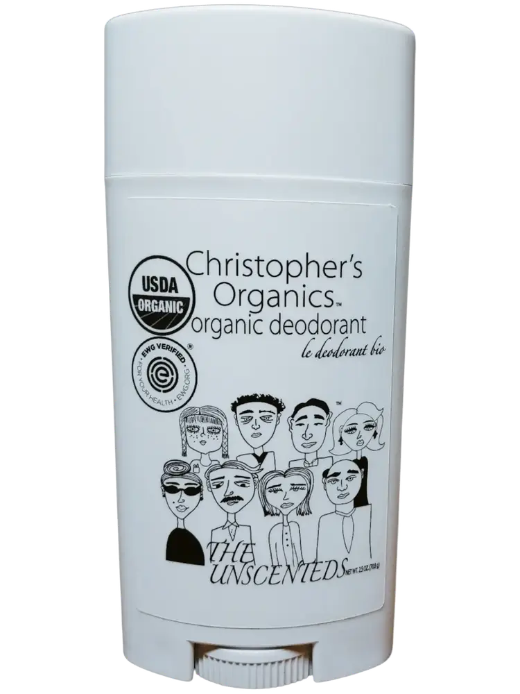 Christopher's Organics The Unscenteds Organic Deodorant