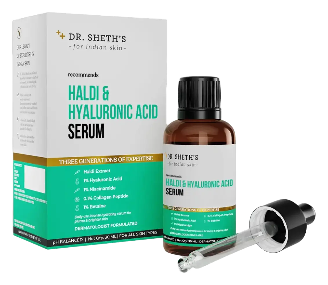 Dr. Sheth's Haldi & Hyaluronic Acid Serum