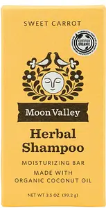 Moon Valley Organics Herbal Shampoo Bar Sweet Carrot