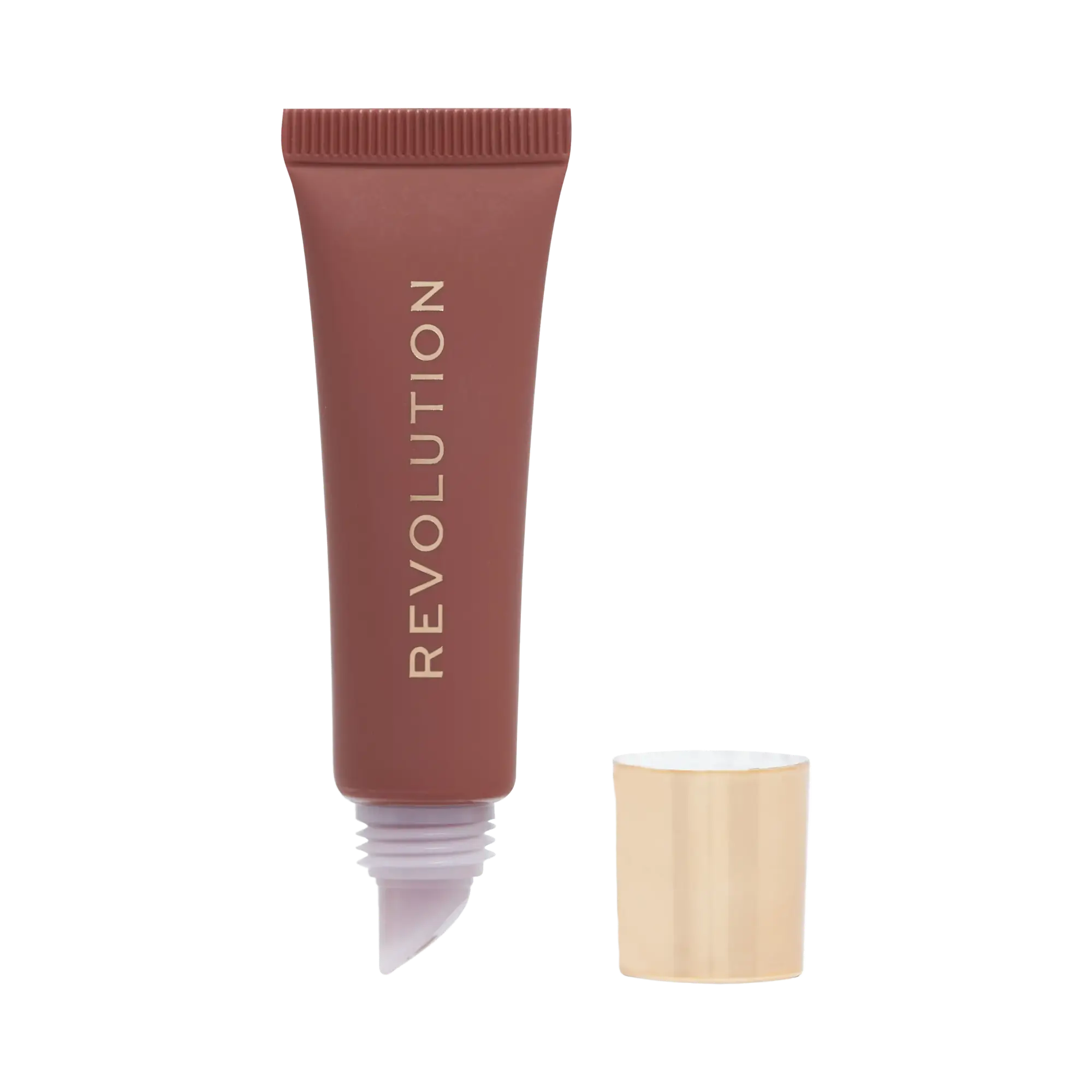 Revolution Beauty Juicy Peptide Lip Balm Nude Latte