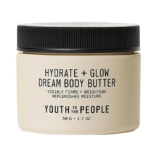 Youth To The People Superberry Firm + Glow Dream Body Butter with Niacinamide, Hyaluronic Acid + Antioxidants