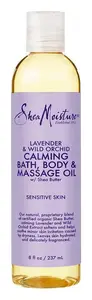Shea Moisture Lavender & Wild Orchid Calming Bath, Body & Massage Oil