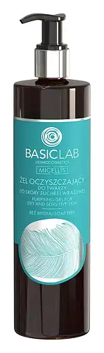 BasicLab Purifying Gel For Dry And Sensitive Skin