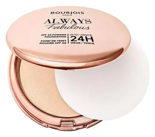 Bourjois Paris Always Fabulous SPF 20 Powder Foundation 210 Vanilla