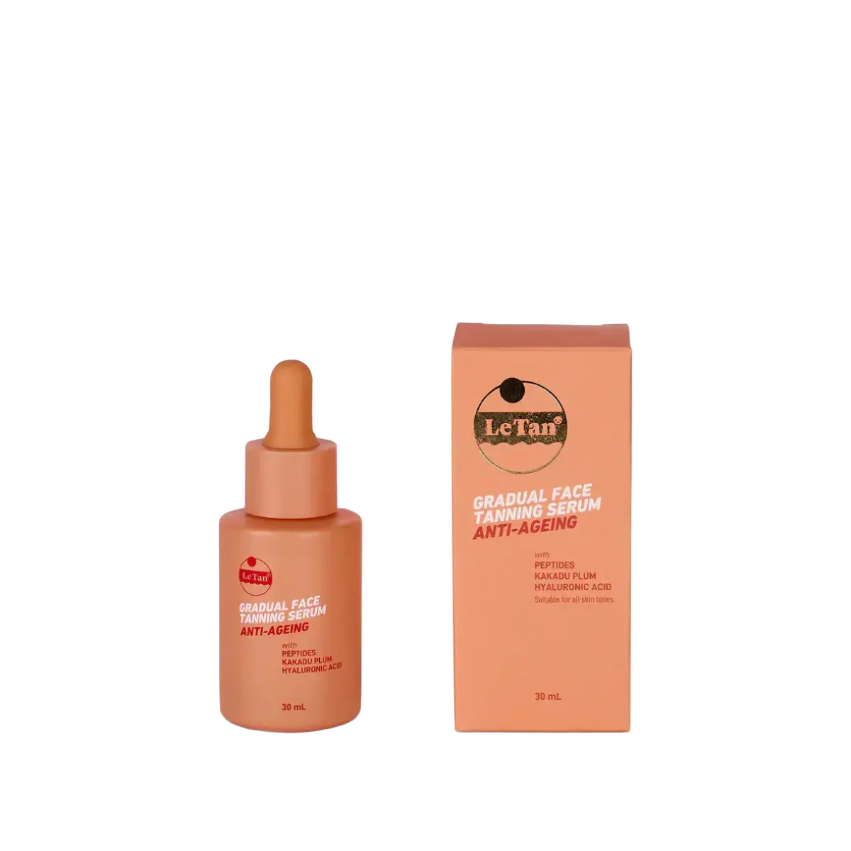 Le Tan Gradual Face Tanning Serum Anti Ageing