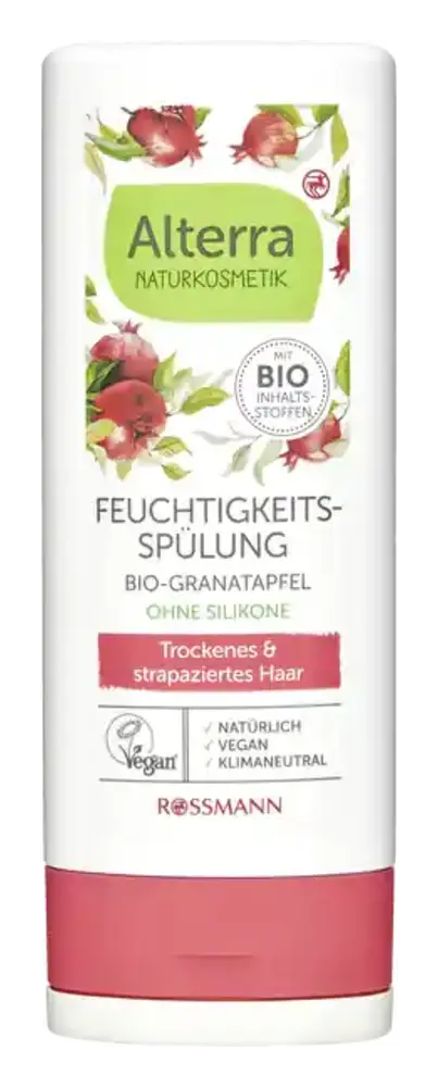 Alterra Naturkosmetik Feuchtigkeits-Spülung Bio-Granatapfel
