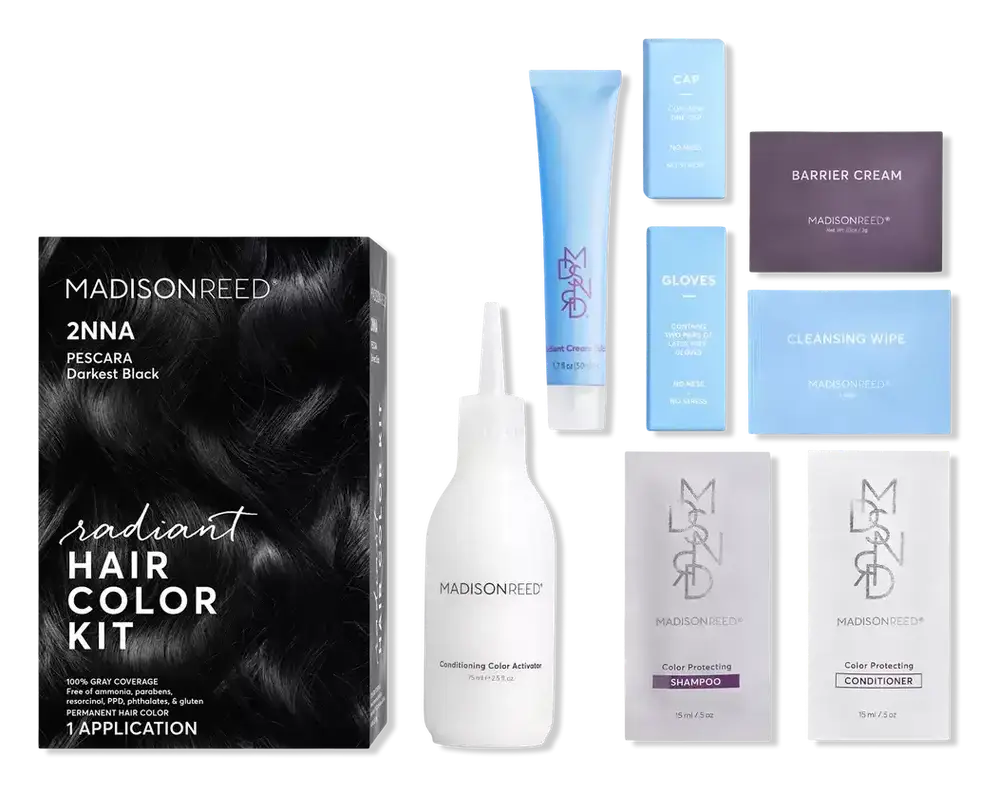 Madison Reed Radiant Hair Color Kit 2NNA Pescara Black