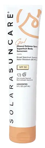 Solara Suncare Go! Mineral Defense Sport Superfruit Body Sunscreen SPF 50