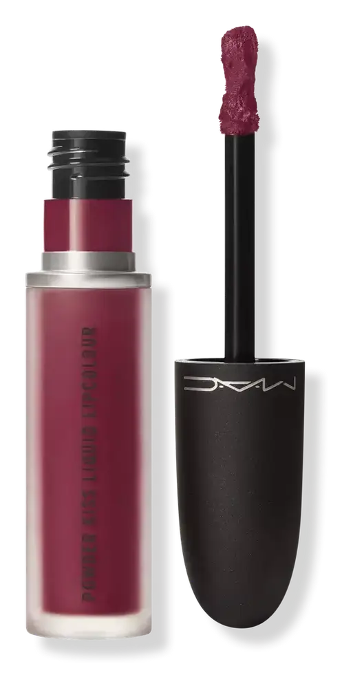 Mac Cosmetics Powder Kiss Liquid Lip Burning Love