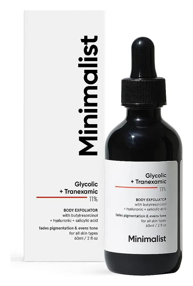 Minimalist Glycolic + Tranexamic 11% Body Exfoliator