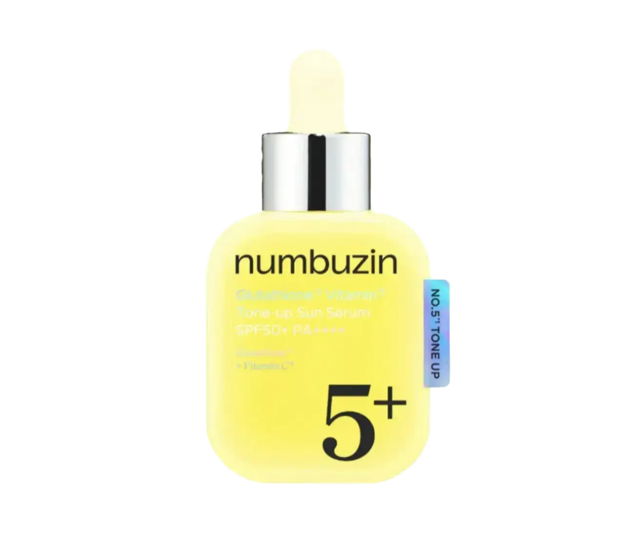 Numbuzin No.5 Glutathione Vitamin Tone-Up Sun Serum SPF50+ PA++++
