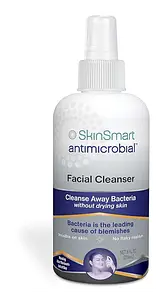 SkinSmart Antimicrobial Facial Cleanser for Acne