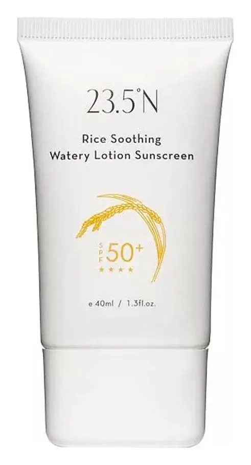 23.5°N Rice Soothing Watery Lotion Sunscreen SPF 50+