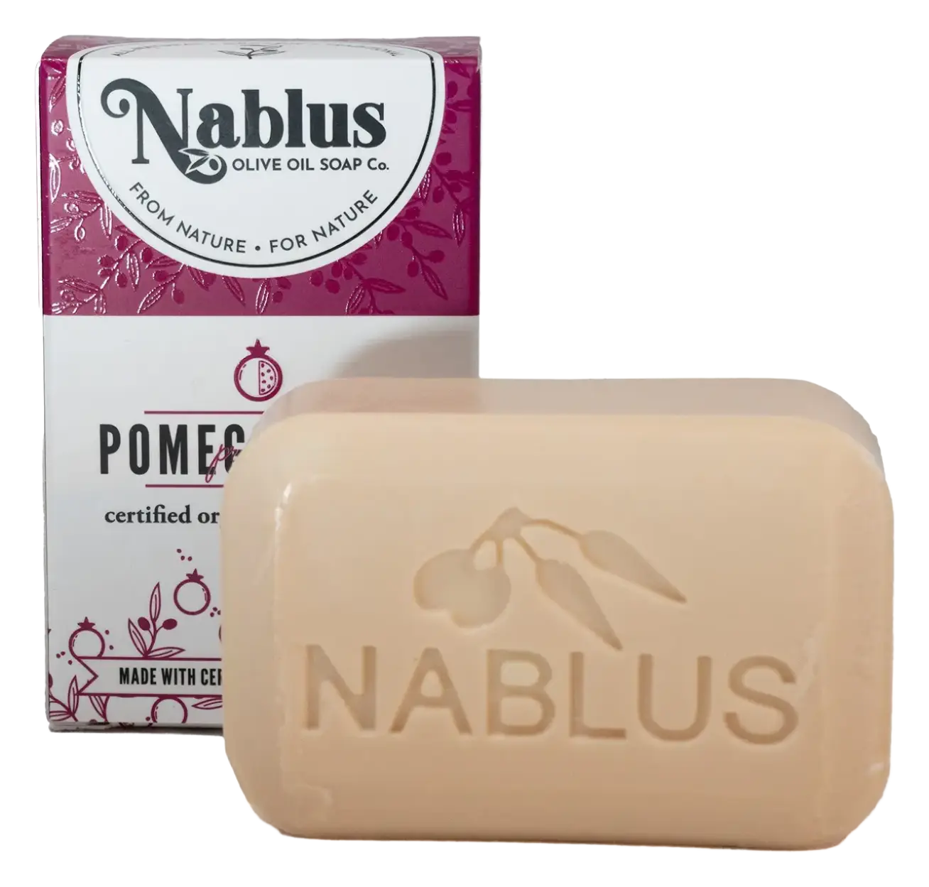Nablus Soap Company Olive Oil Soap Pomegranate