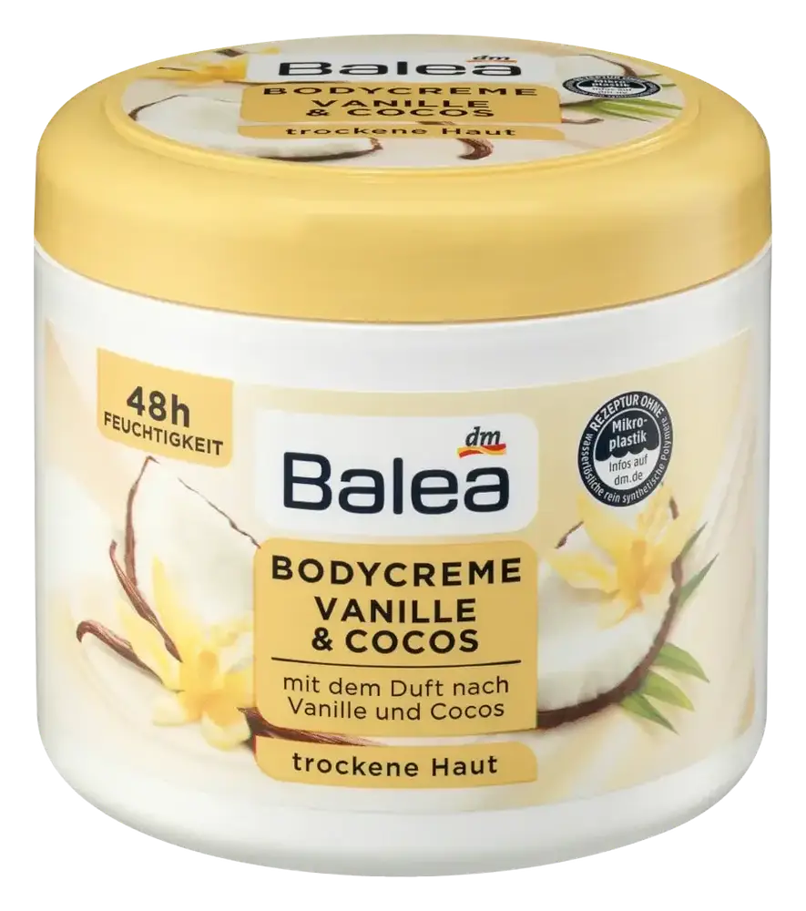 Balea Body Cream Vanilla & Coconut