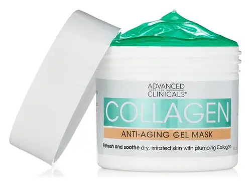 Advanced Clinicals Collagen Anti Aging Gel Mask