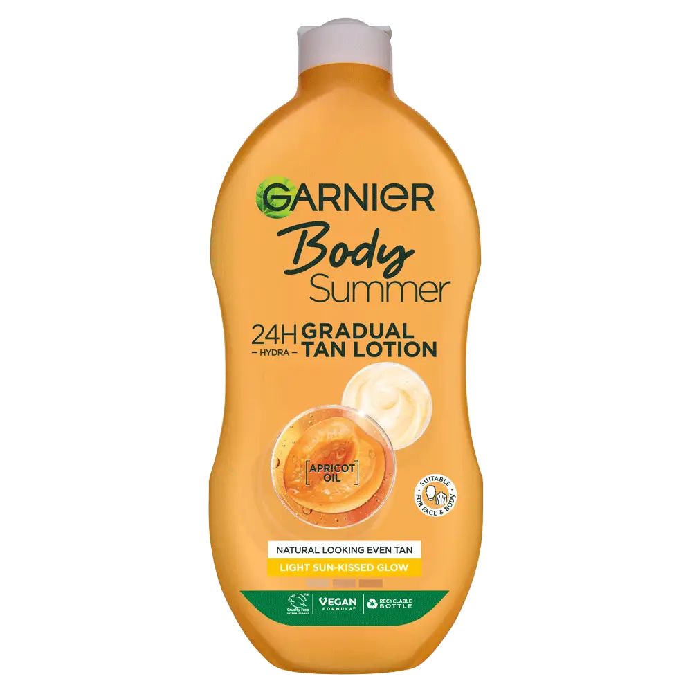 Garnier Summer Body Gradual Tan Lotion Light Sun-Kissed Glow